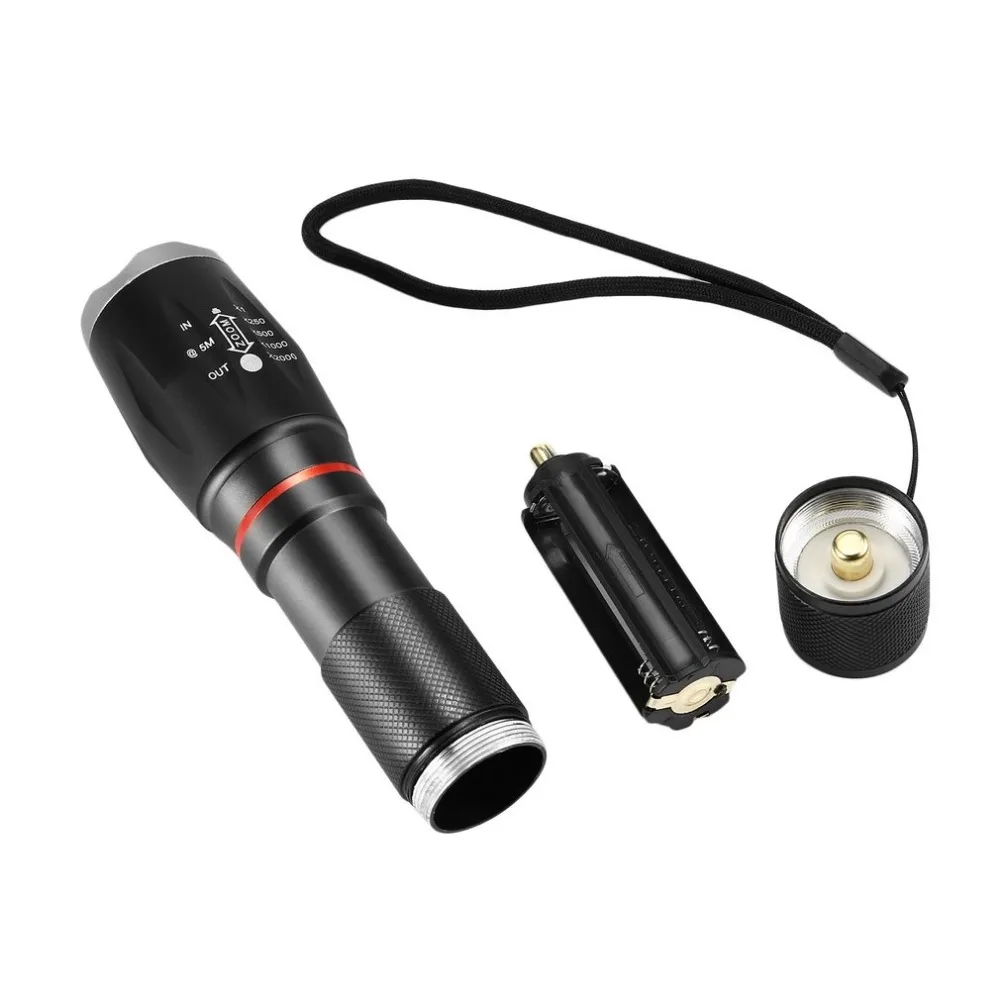 Best Extensible LED Flashlight T6 COB Zoom Waterproof Aluminum Torch Tail Magnet 5 Modes Flashlight for Camping Trekking 5