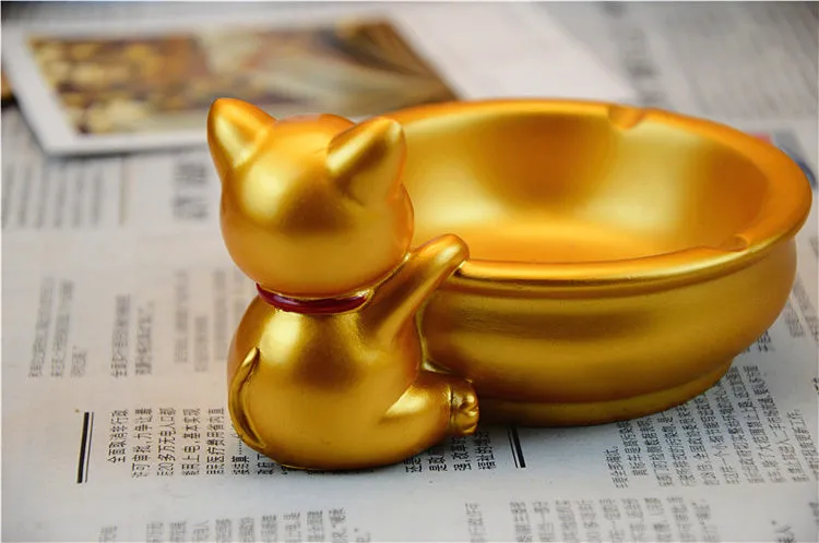 fortune cat ashtray 4
