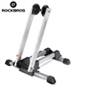 ROCKBROS Vélo Parking Rack En Alliage D'aluminium Portable Double Tige L'entretien du Vélo De Montagne Cadre de Support Pliant Présentoir ► Photo 2/6