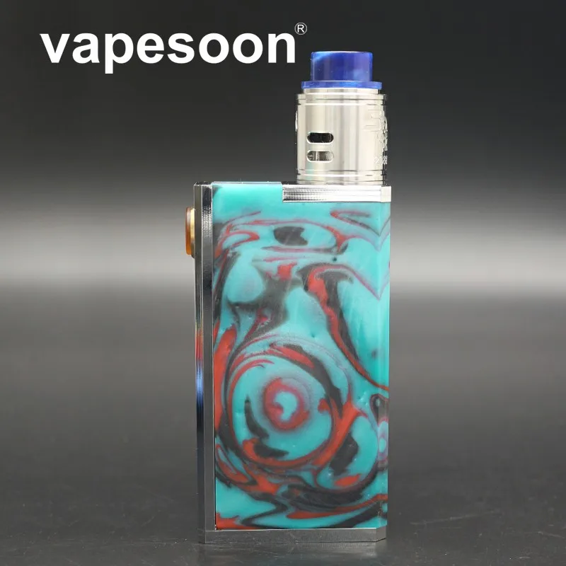 Vapesoon SOB V4 18650 Аккумуляторный механический мод электронная сигарета комплект с Outlaw RDA комплект подходит 2*18650 батареи для 510 нить RDA Атомайзер - Цвет: Green