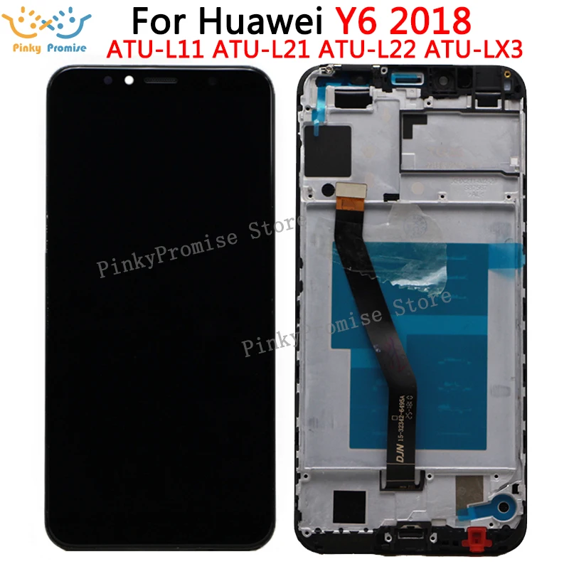 ЖК-дисплей для Huawei Y6 2018 дигитайзер сенсорного экрана Prime ЖК-экран ATU L11 L21 L22 LX1 LX3 L31