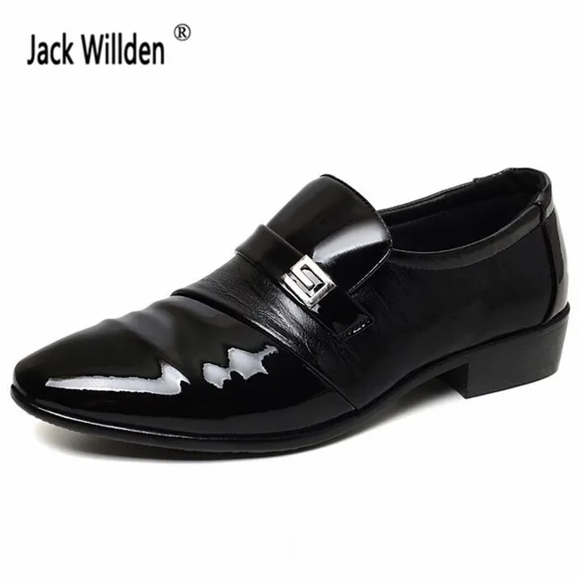 Jack Willden New Fashion Men S Leather Dress Office Shoes Man Jack Willden New Fashion Men S Leather Dress Office Shoes Man Wedding Business Flats Oxfords Mens Casual