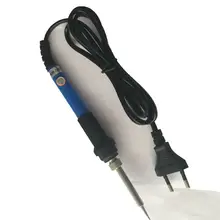 Паяльник в стиле ручки паяльник ремонтный инструмент 220 в 60 Вт Регулируемая температура Электрический Утюг сварка с вилкой ЕС Лидер продаж