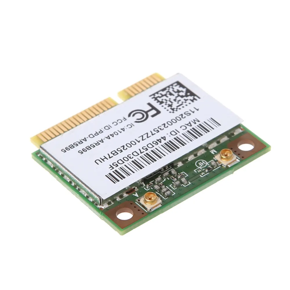 AR9285 AR5B95 Беспроводная 802.11b/g/n Половина мини PCI-Express WiFi карта для lenovo