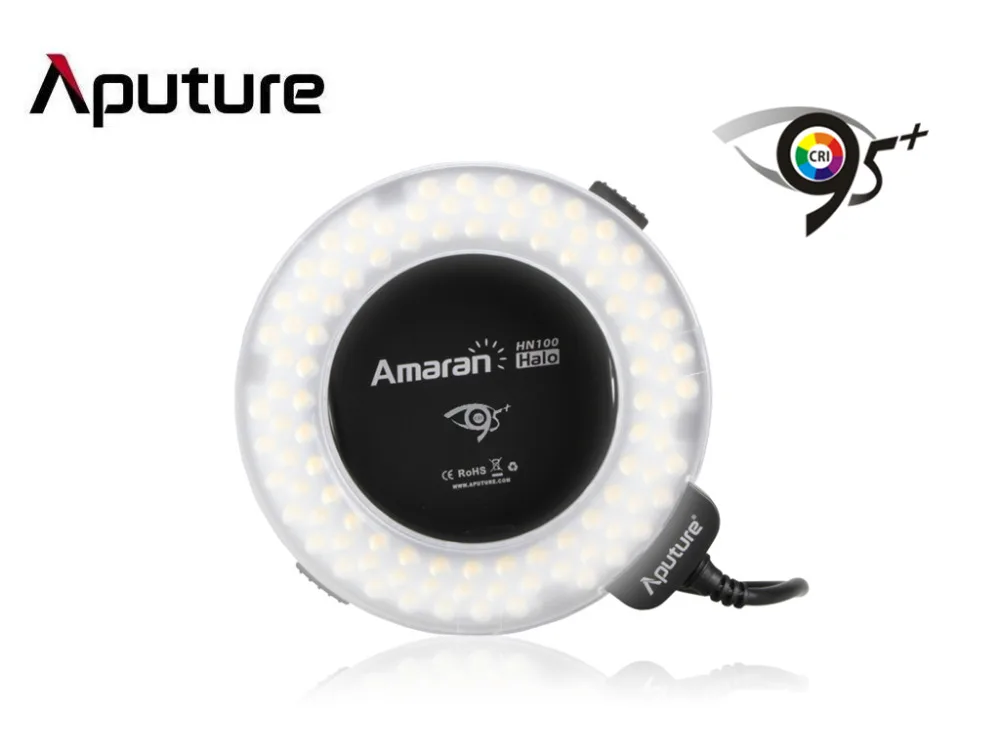 

Aputure Amaran Halo LED Macro Ring Flash Light AHL-HN100 for Nikon D800E D800 D7000 D7100 D5200 D3200 D700 D600 D90 DSLR Camera