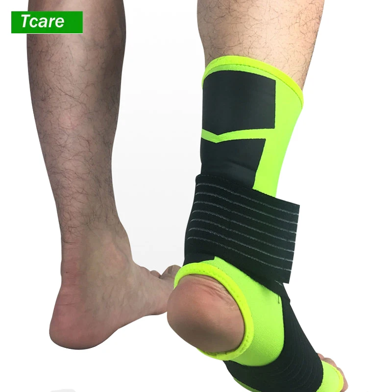 2Pcs/Lot Foot Sleeve Compression Wrap Ankle Brace For Arch & Ankle