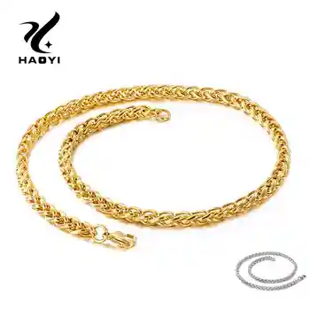 

Stainless Steel Fashion Link Chain Necklaces For Men Hiphop/Rock Classic Cuban Personality Metal Male Jewelry