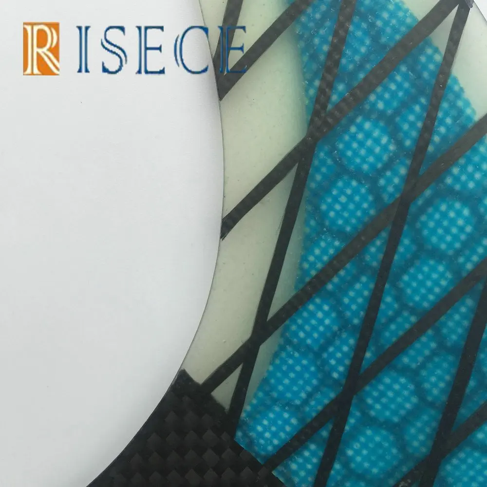 RISECE FCS 2 Honeycomb Surfboard Fin Click Tab Carbon Fiber G7/G5/G3 L/M/S Size Tri Fins 3PC/SET
