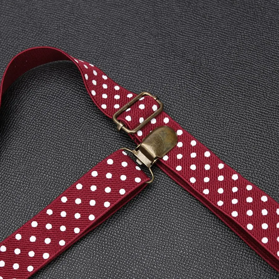 Kids Elastic Suspenders Lovely Children Matching Tuxedo Suit Unisex Boys Girls Wedding Costume Adjustable Y-Back Black Braces