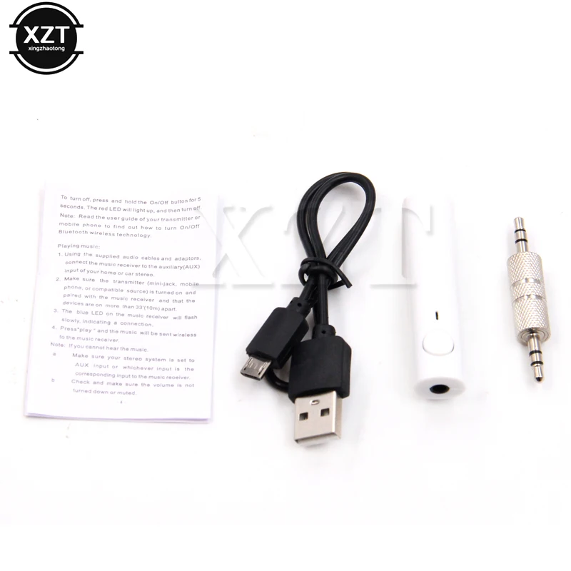 1pcs 3.5mm Jack AUX Audio Music Bluetooth Audio Receiver Wireless