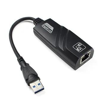 

JETTING 10/100/1000 Mbps USB 3.0 Gigabit Ethernet Adapter USB to rj45 Lan Network Card for Windows XP Mac OS laptop PC Tablet