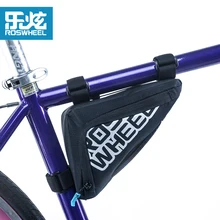 ROSWHEEL Bicycle Bag Waterproof MTB Road Triangle Bike Tube Frame Tools Saddle Bag Cycling Basket Pannier Bicycle Acessories