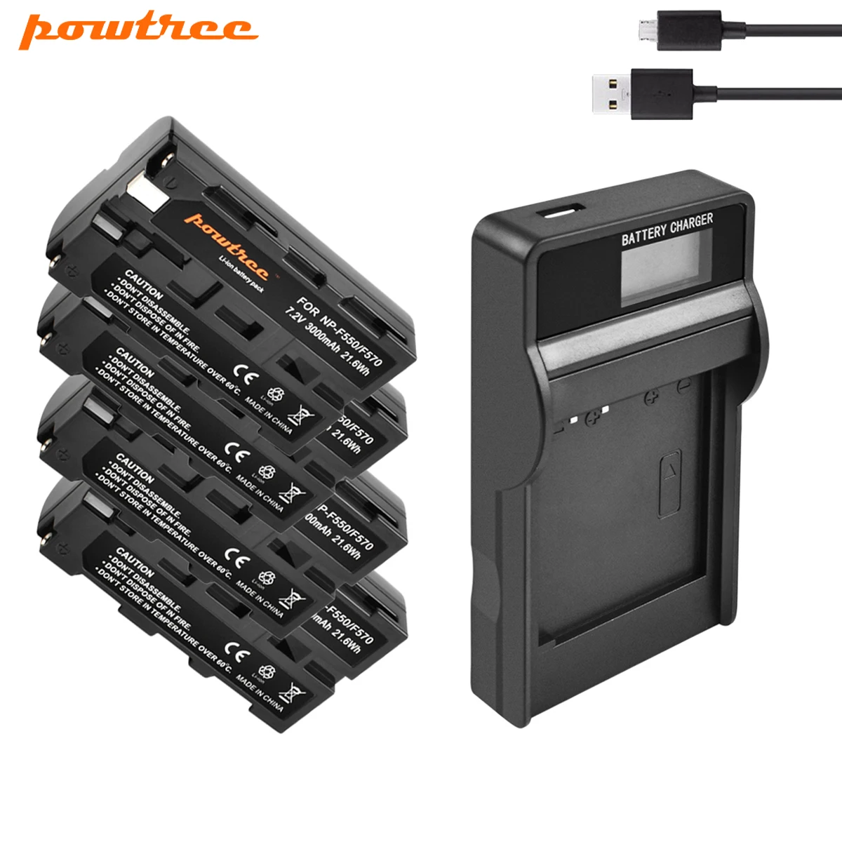 Для Sony NP-F550 Battery + LCD Charger для NP F550 NP-F330 NP-F530 NP-F570 NP-F730 Hi-8 NP-F750 L10 | Электроника