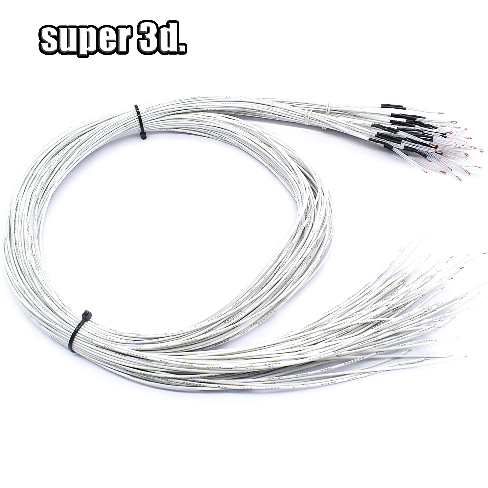 5 قطعة 100 K أوم NTC 3950 الثرمستورات مع كابل ل 3D طابعة Reprap ميند جزء