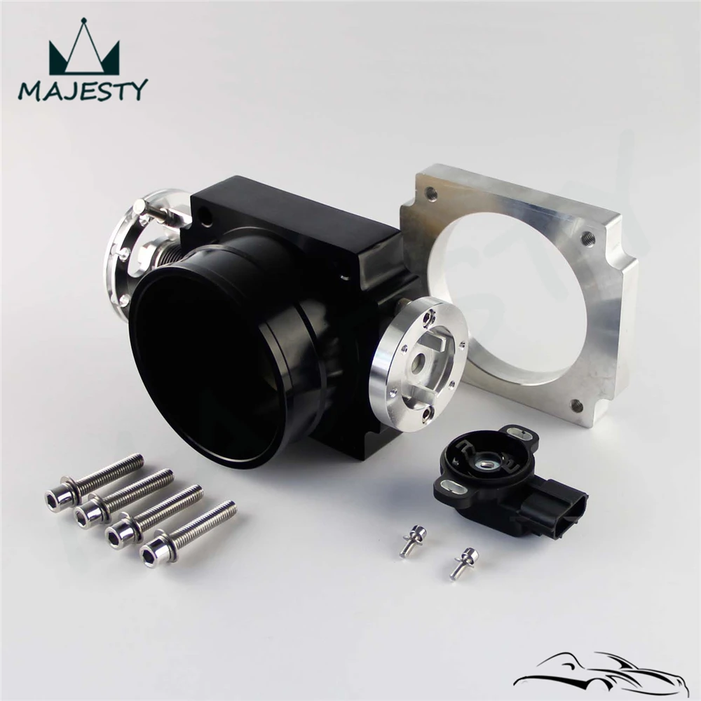 

90mm Reverse Throttle Body With TPS Sensor Fit For T*oyota S*upra 1JZ / 2JZ