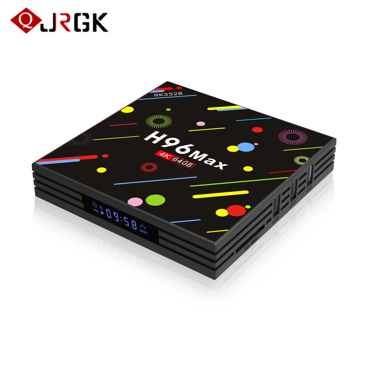 

JRGK tv box Android 7.1 4gb 32gb Smart TV Box 4K Set-top box 4GB RAM 32GB 64GB ROM 2.4G 5G Dual Wifi BT4.0 HD Media Player