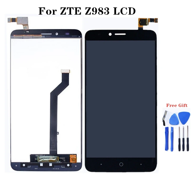 Для zte Blade X Max Z983 ЖК дисплей + сенсорный экран Замена тяга для контролировать