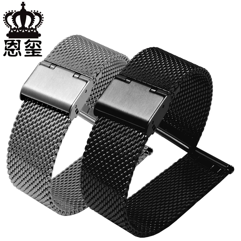 

Waterproof stainless steel woven mesh watch strap adaptable CASIO PRW6600 PRG600YB3 PRG650 24mm metal belt