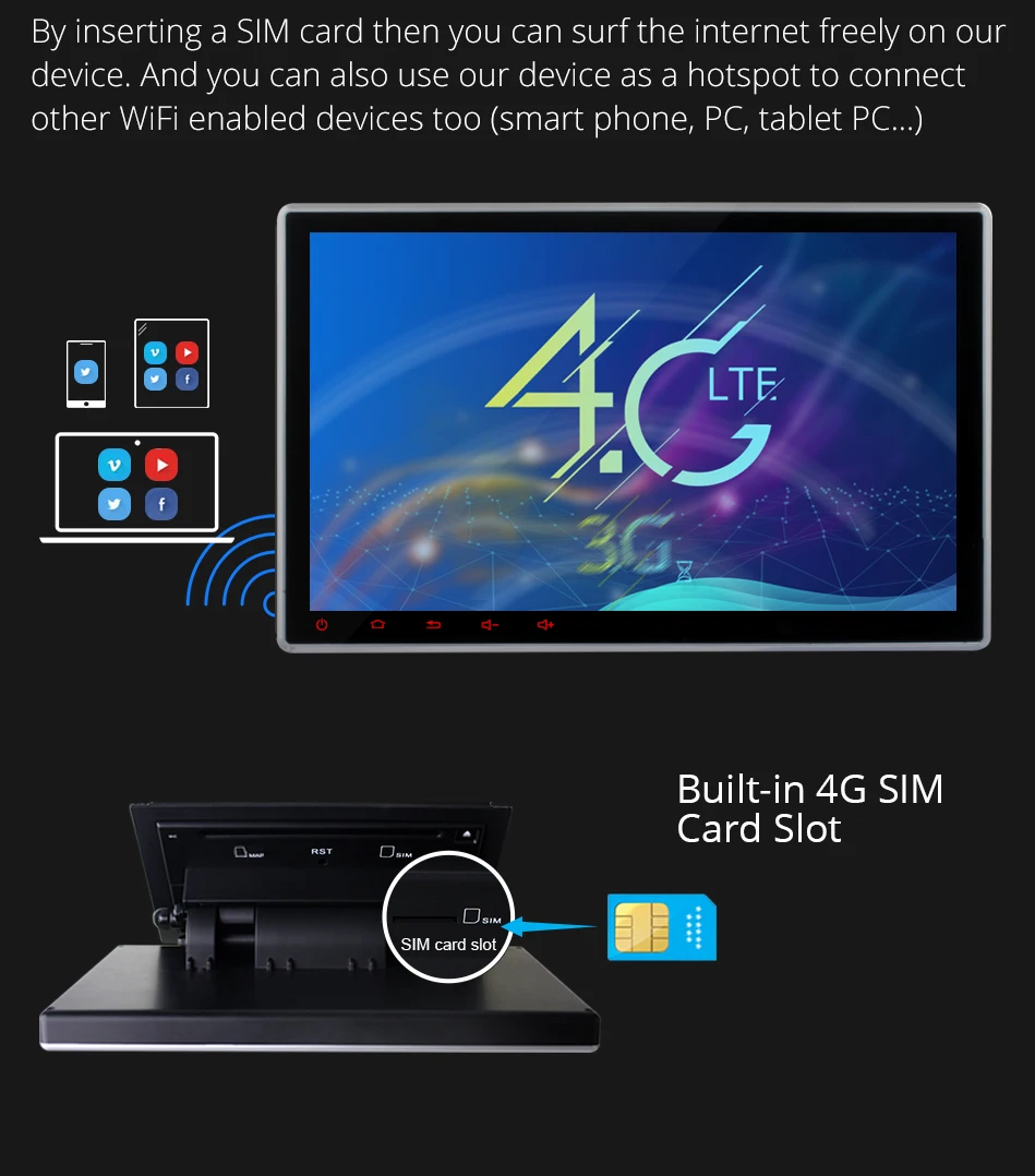 Excellent Ownice K2 2Din 10.1 inch HD android octa 8 core 2 Din Universal car radio stereo DVD Player GPS Navigation TPMS 4G Carplay 8