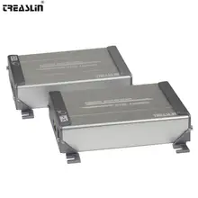 TreasLin KVM HDMI Extender for Computer 80 Meters USB HDMI Transmission over Cat5 Cat5e Cat6 LAN Cable KVM Extender for KTV Bank