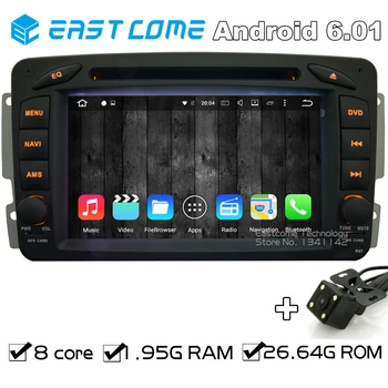 

Octa Core 8 Core Android 6.01 Car DVD Player for Mercedes Benz W203 S203 C209 W209 W163 W168 W463 Viano & Vito Parking Camera