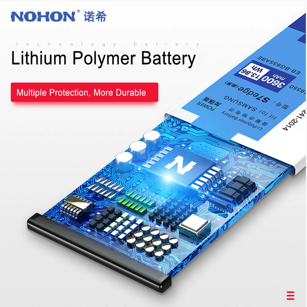 Аккумулятор Nohon Для Samsung S7 Купить Aliexpress