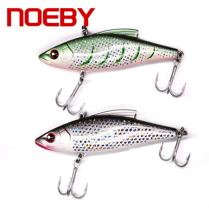 Noeby 2 шт./лот приманка для рыбы Vib Crankbait жесткие искусственные приманки 90 мм 33 г/шт.