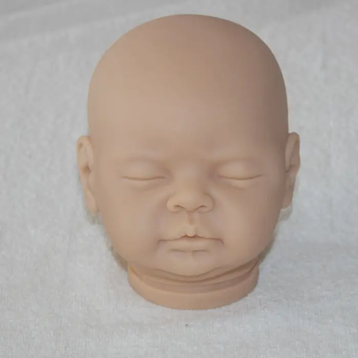 DIY модельный комплект мягкий силиконовый кукла реборн набор форм голова руки ноги Одежда для новорожденных "lifelike" закрытые глаза Младенцы Bebe кукла набор плесень аксессуары