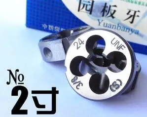 

Free shipping of 1PC Alloy steel made 2"-12 UN Die Threading Tools Lathe Model Engineer Thread Maker