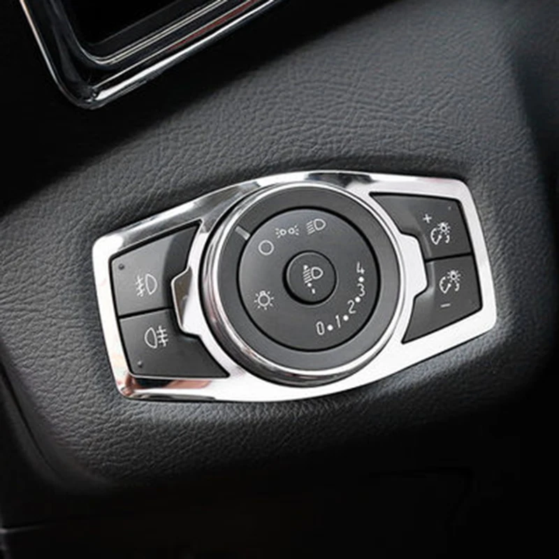 Для Ford Fusion Mondeo 2014 2015 2016 2017 2018 хромированная противотуманная фара регулировка