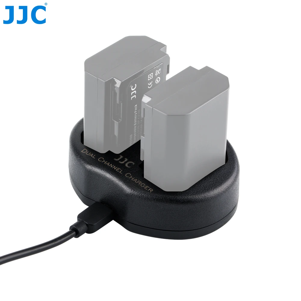 JJC USB Dual Battery Charger For Sony A7III/A9/A7R III Lithium Ion