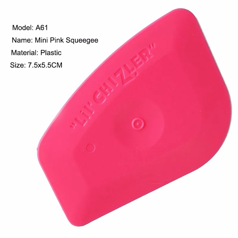 EHDIS 2pcs Foil Pink Squeegee Car Sticker Vinyl Film Wrap Tool Squeegee Window Tints Tools Cleaning Washer Scraper Hand Tools