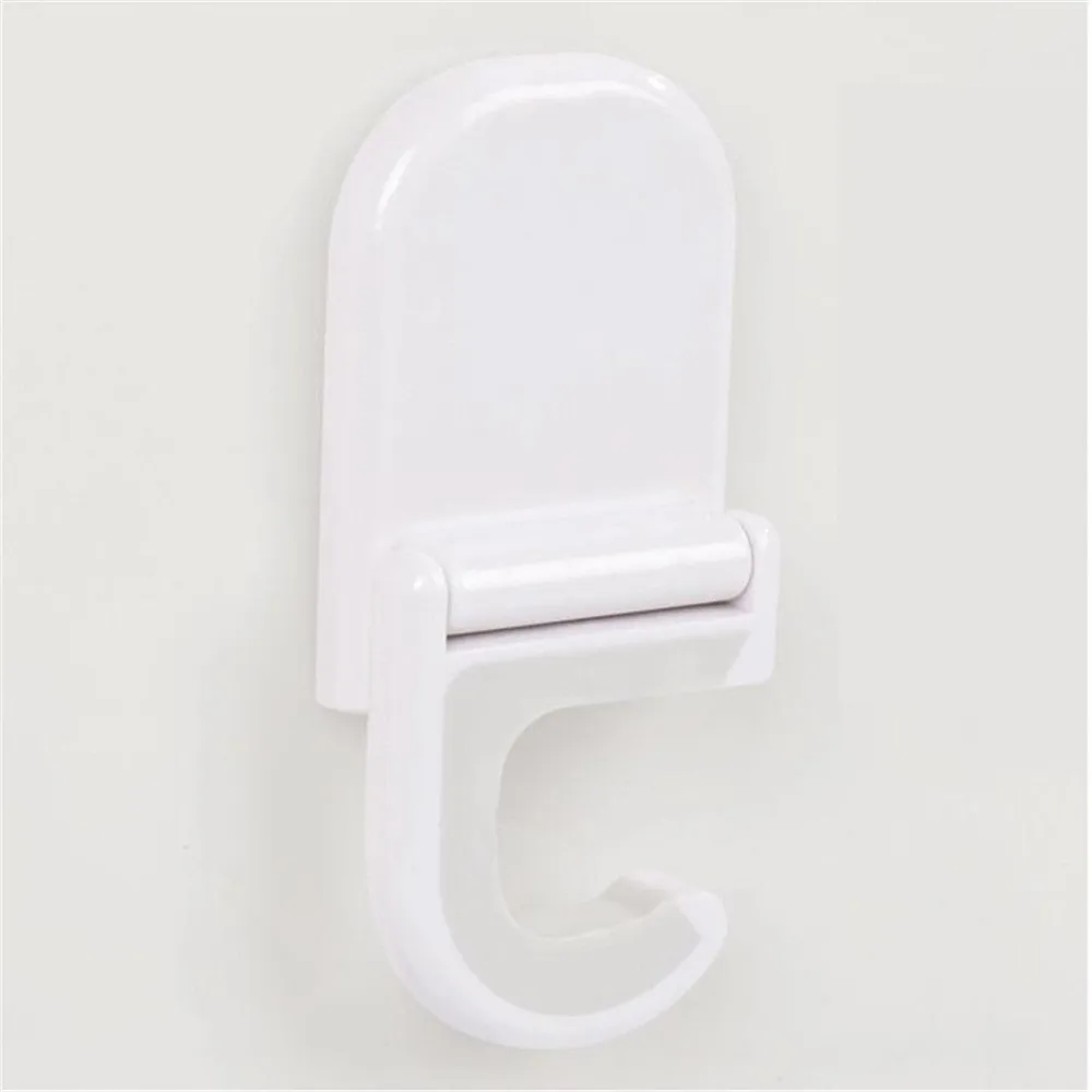 Высокое качество Пластиковые Швабра для ванной вешалка домашний клей поддержка метла ковш ручной стены клип крючок белый Прямая
