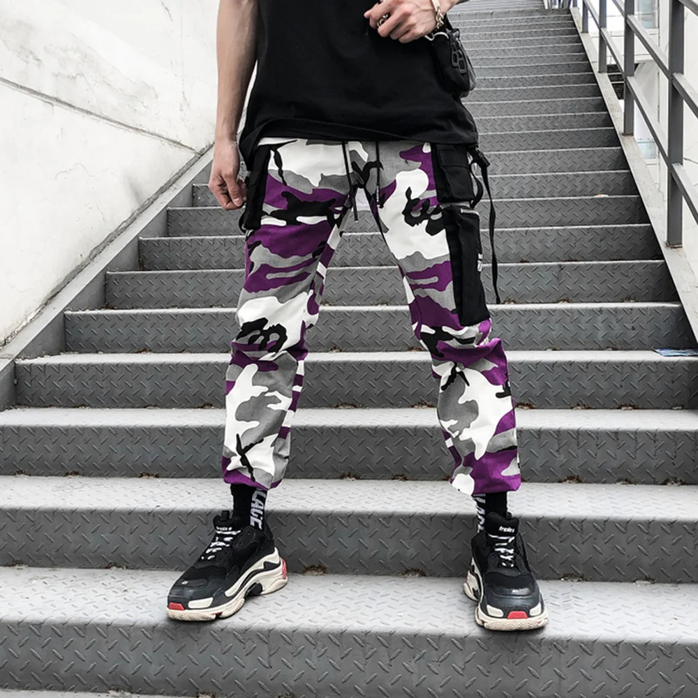 2019 Camo Military Tatical Trousers Hip Hop Men Pant Harajuku Camouflage Cargo Pant Vintage Mens Regular Sweat Harem Pant 2019 Camo Military Tatical Trousers Hip Hop Men Pant Harajuku Camouflage Cargo Pant Vintage Mens Regular Sweat Harem Pant
