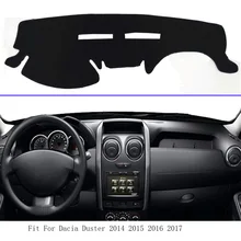 Фирменная приборная панель Крышка приборной панели коврик тире ковер протектор подходят для Dacia Duster