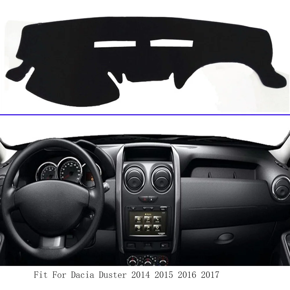 

Branded Dashboard Cover Dash Mat Pad Dash Carpet Protector Fit For Dacia Duster 2014 2015 2016 2017