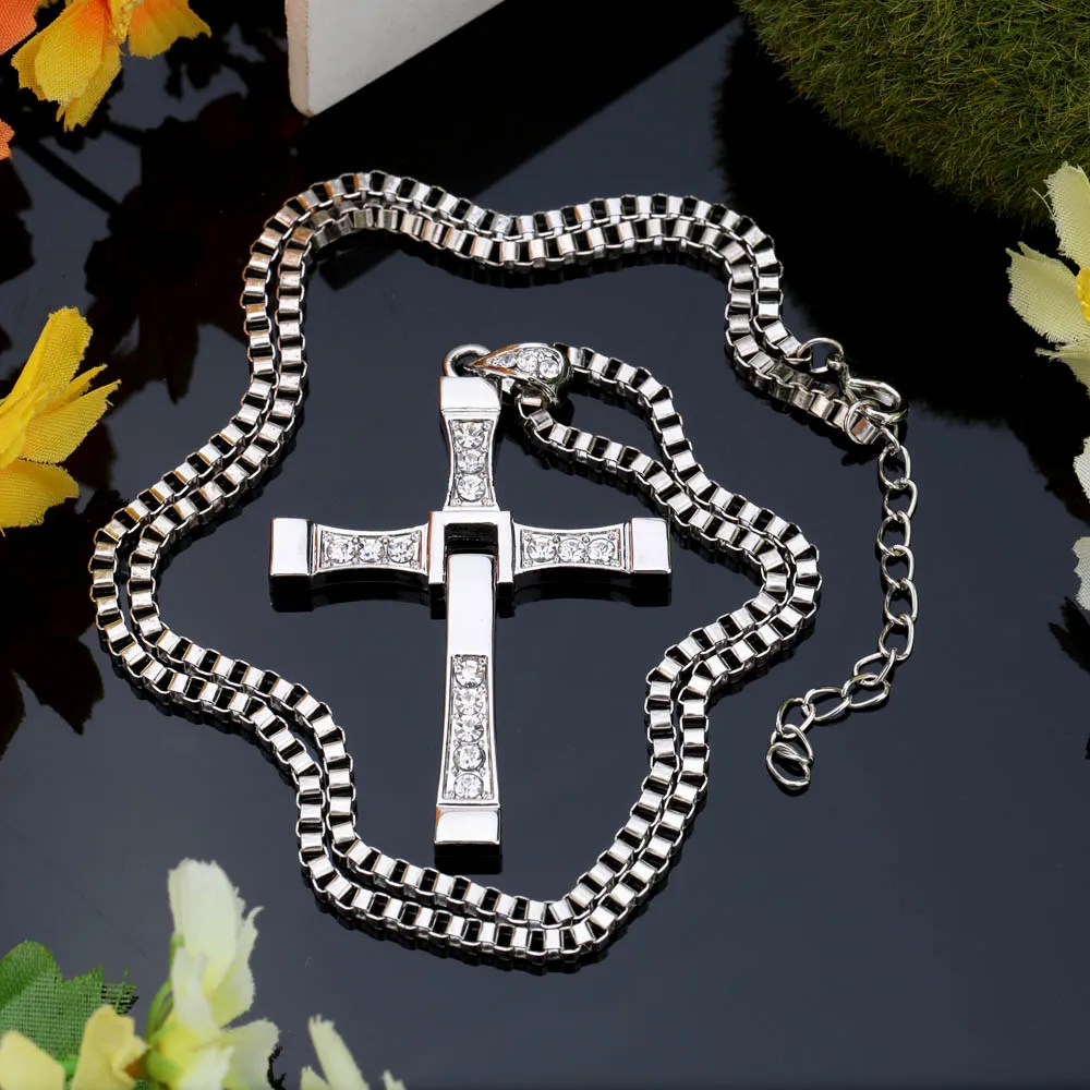 

2 Pieces Exquisite 60cm Universal Personality Car Titanium Ornaments Cross Domineering Design for Driving Life