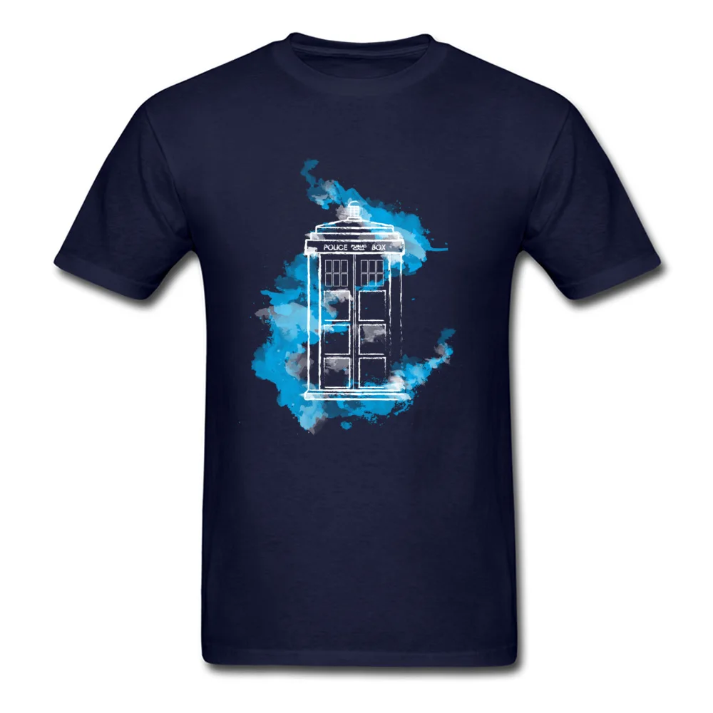 Watery TARDIS_navy