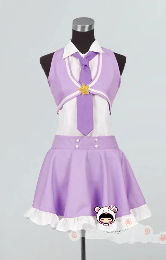 Бесплатная доставка Pretty Rhythm: Aurora Dream Amamiya Rizumu косплей костюм на Хэллоуин |