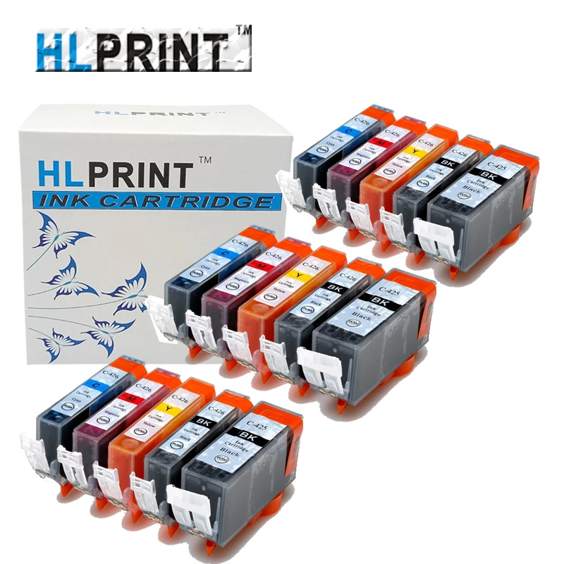 Чернильный картридж PGI425 CLI426 совместимый CANON PIXMA IP4840 MG5140 MG5240 MG6140 G8140 MG6240 MG8240 IP4940 MG5340