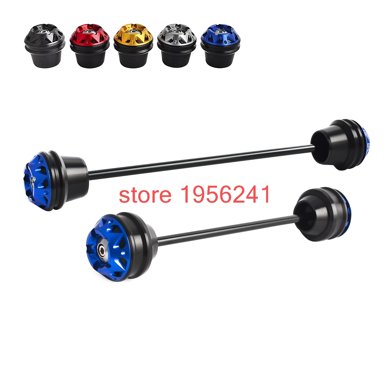 

NICECNC Front & Rear Axle Fork Crash Slider Protector For Yamaha MT-09 MT09 FZ-09 FZ09 2013 2014 2015 2016
