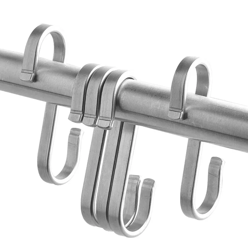 Home Storage Organization Stainless Steel Flat Wardrobe Kitchen