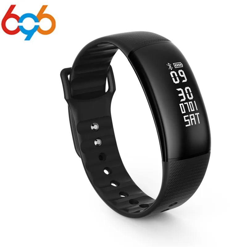 696 Smart Bracelet A69 Smart band Heart rate monitor blood pressure Smart Wristband Fitness watch Call SMS Clock PK mi band 2 Mi