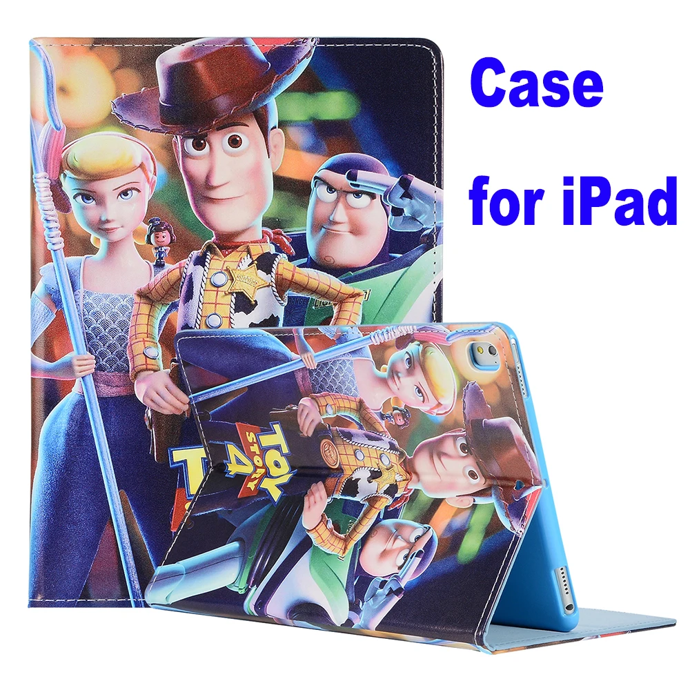 Чехол для ipad air 2, новинка, ipad 9,7,,, Pro, 9,7, ipad, 4 дюйма, ipad mini, 1/2, 3/4, 5, фильм, История игрушек, 4, чехол-подставка