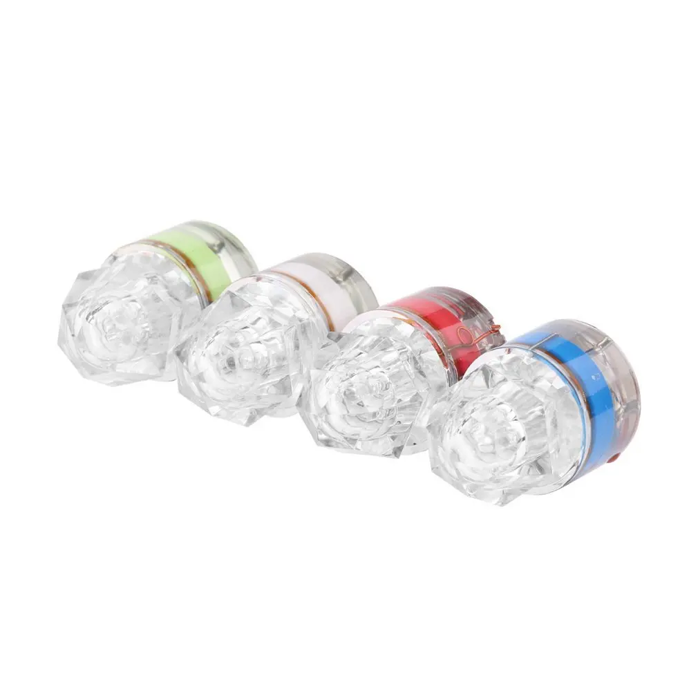 

LED Deep Drop Underwater Diamond Fishing Flashing Light Bait Lure Squid Strobe Ultra-Transparent Acrylic Shell