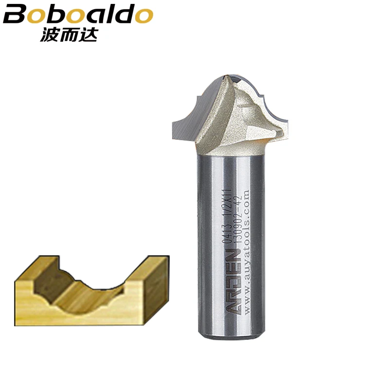 1pcs 1/2 Classical Plunge Cutter Miniature Molding Bits Solid Tungsten