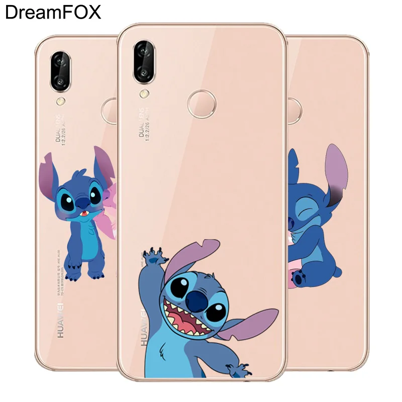 

DREAMFOX L605 Stich Soft TPU Silicone Case Cover For Huawei Honor 6A 6C 7X 9 10 P20 Lite Pro P Smart