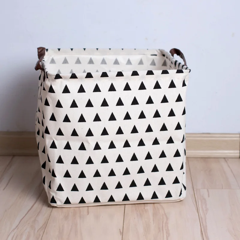 جديد كبير حقيبة الغسيل صندوق تخزين ملابس سلال المنزل الملابس طباعة أكياس الاطفال لعبة تخزين المنزلية سلة الغسيل القابلة للطي