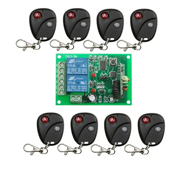 rc 2 channel remote control kit