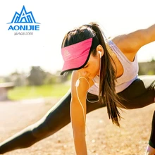 Солнце Кепки Лето Спорт на открытом воздухе Кепки Для мужчин Для женщин Кепки марафон шляпа зонтик для бега Гольф Теннис Шапки Пустой Top Hat